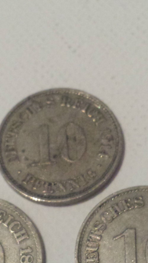 5 Alte Deutsches Reich Münzen 
