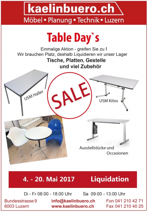 Table Days