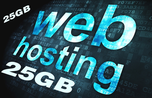 25GB Webhosting