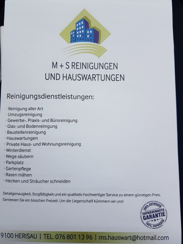 Neue günstige Reinigungsfirma