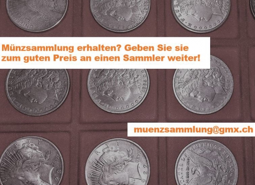 Erwerbe Münzsammlungen zum Sammlerpreis