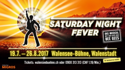 Saturday night fever Samstag, 12.08.2017