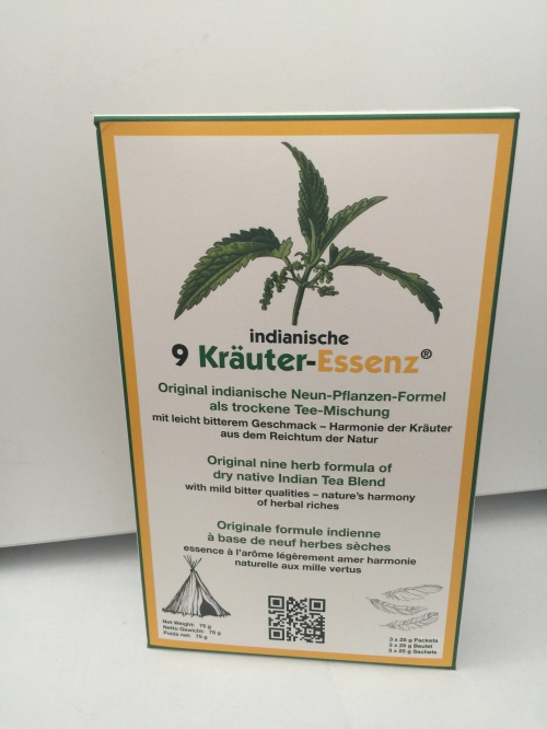 Original Indianische 9 Kräuter - Essenz  Tee