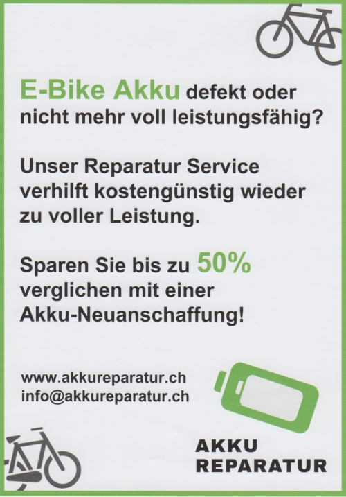 Akku Reparatur für E-Bike, elektrisches Werkzeug