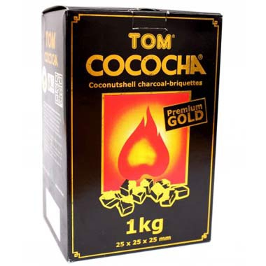 Shisha Kohle - Cocobrico / Tom Cococha Gold - 1 Kg