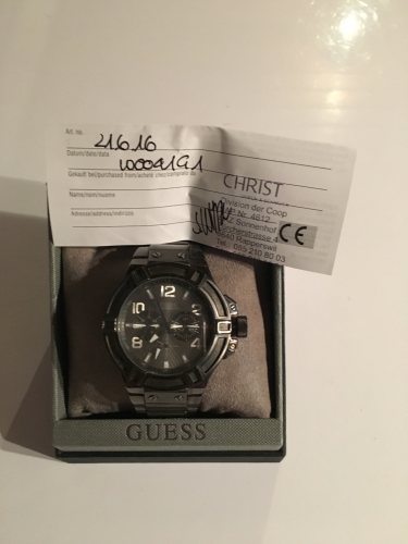 Guess herren uhr