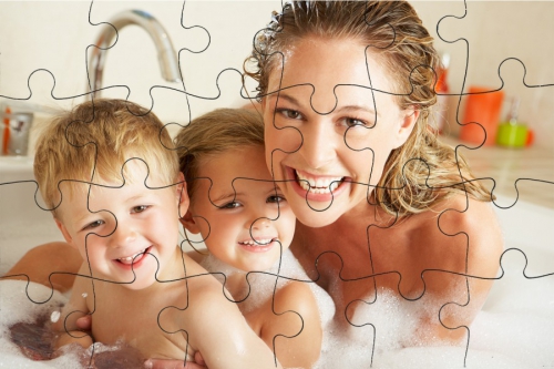 Puzzle 16.5 x 11 cm, 24 Teile selbst gestalten