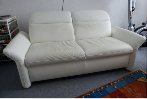 Sofa, echt Leder