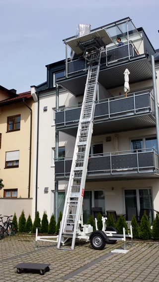 Möbellift mieten Schräglift Umzugslift Zügellift Aadorf Pongratz