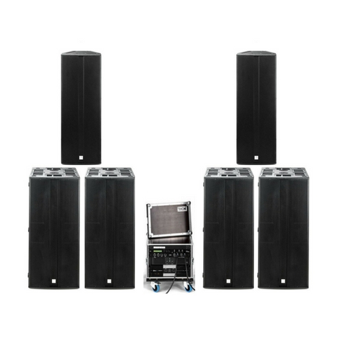 The Box Pro Soundsystem - 2x Tops & 4x Dual 18