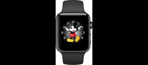 Apple Watch Series 2 (42mm, Edelstahl, Silikon)
