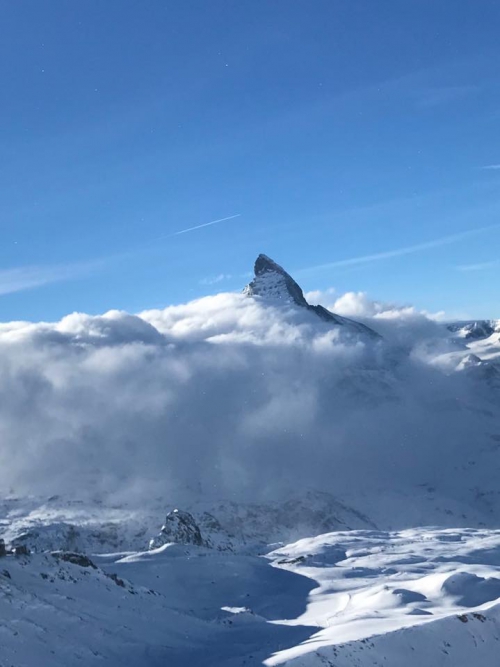 Wohnung im Rohbau in Zermatt