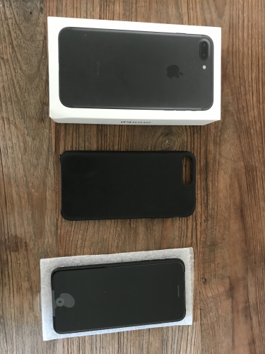 APPLE IPHONE 7 PLUS 256 GB BLACK, NEU TOP, APPLE CARE und Garanti