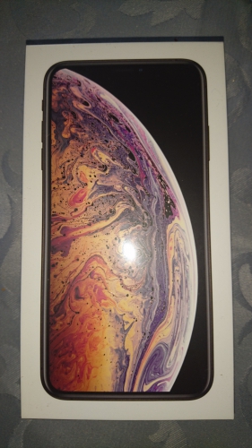 Iphon xs max 256GB gold 