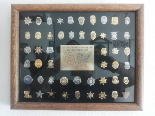 USA Polizei Pin abzugeben