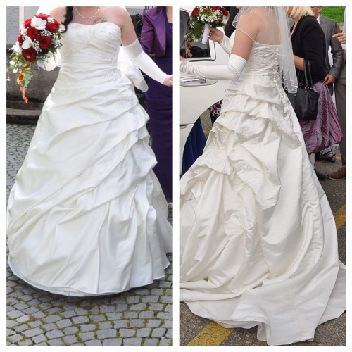 Wunderschönes hochzeitzkleid