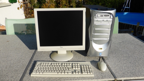 STEG-PC inkl Monitor, Tastatur und Maus