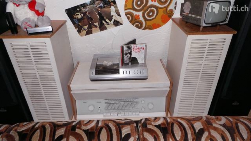 braun stereo center 1960 mit plattenspieler design klassiker