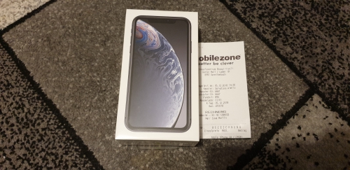 Iphone XR 128GB UNGEÖFFNET schwarz mit Garantie