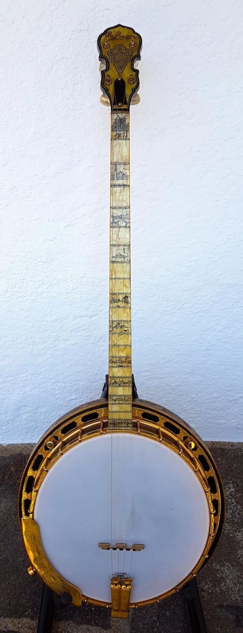 Banjo Gibson Florentine Dark Plectrum