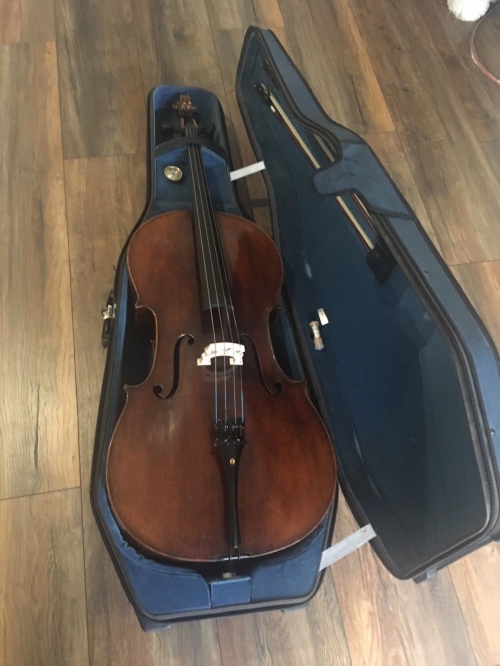 Stradivari 4/4 Cello Violoncello Alt Old