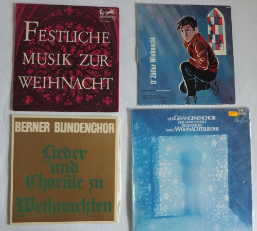 Schallplatten Weihnachten