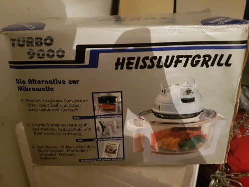 Heissluftgrill Turbo 9000