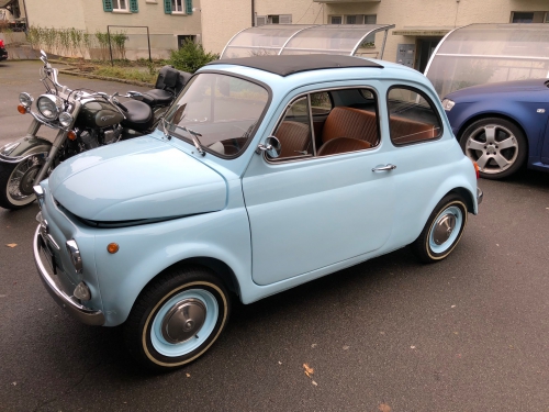 Fiat 500 Veteranenfahrzeug