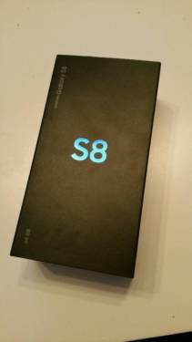 Ungeöffnetes Samsung galaxy s8 in Black