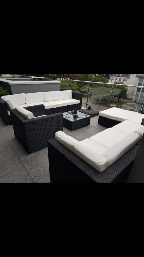 Polly Rattan Gartenlounge