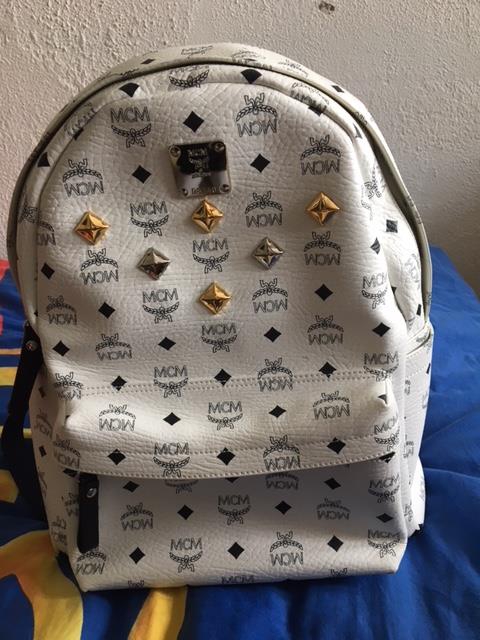 MCM Rucksack Weiss