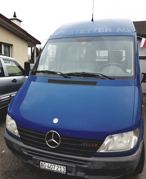 Mercedes 311 CDI 2002, Diesel, wenig KM & mit Anhängerkupplung