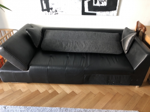 Sofa schwarz (Gratis)