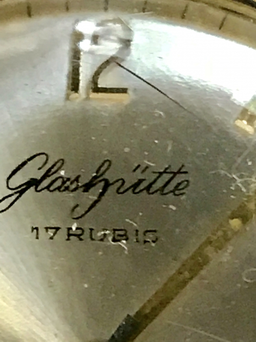 Glasshūtte Herrenuhr