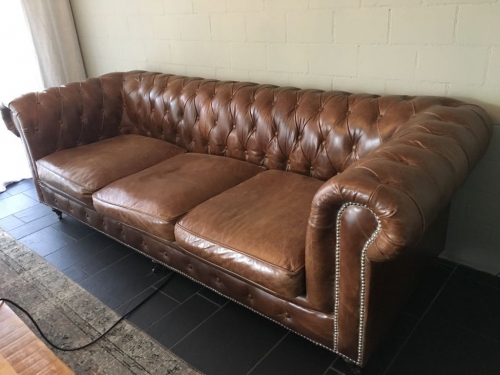 Chesterfield Ledersofa