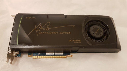 nVIDIA GeForce GTX 580 1536MB PCIe Display Card