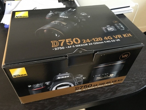 Nikon D750 DSLR Camera Kit with 24-120mm Lens