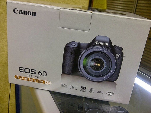 Canon EOS-6D DSLR Camera Kit with Canon EF 24-105mm F4L IS USM Le