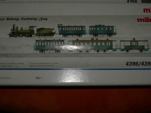 König Ludwig Zug H0 1:87 Märklin WECHSELSTROM.MIT PRÄSENTATI