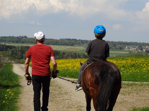 Kindergeburtstage und Familienzeiten mit Ponybegleitung Thurgau