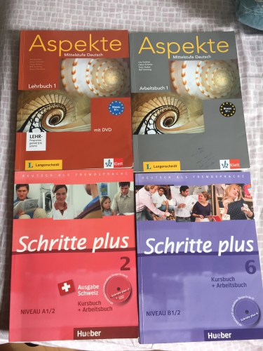 Sprach lernen: Deutsche Bücher,  A1- B1 Plus, German books