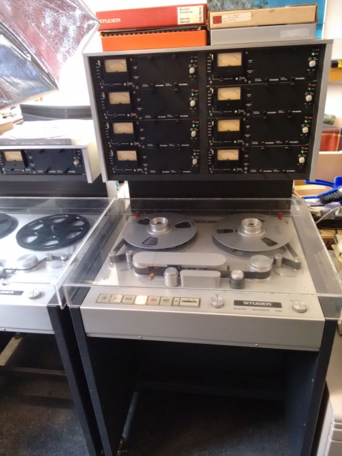 Studer A80/VU Master Recorder 1 Zoll 8-Kanal