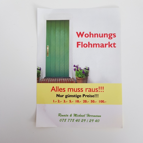 Wohnungsflohmarkt 