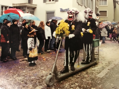 Fasnacht-Scooter mit Benzinmotor 8.Stk. für Umzug