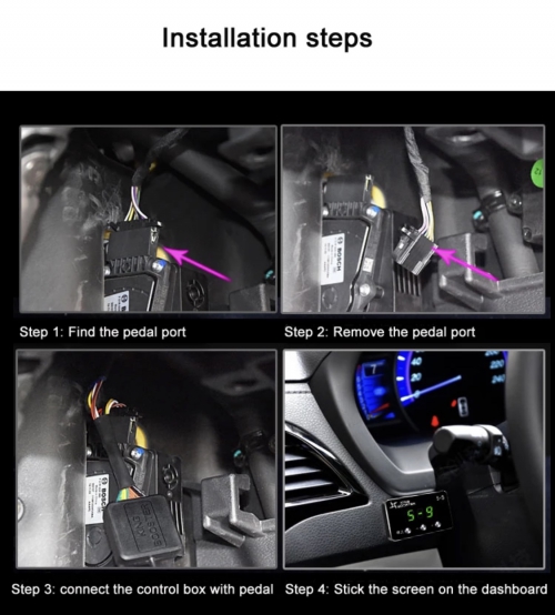 Günsig Auto Pedalbox Tuning für alle Autos