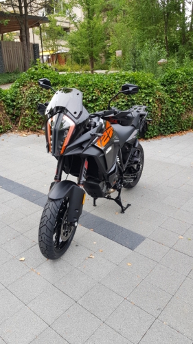 KTM 1290 Super Adventure S mit Zubehör