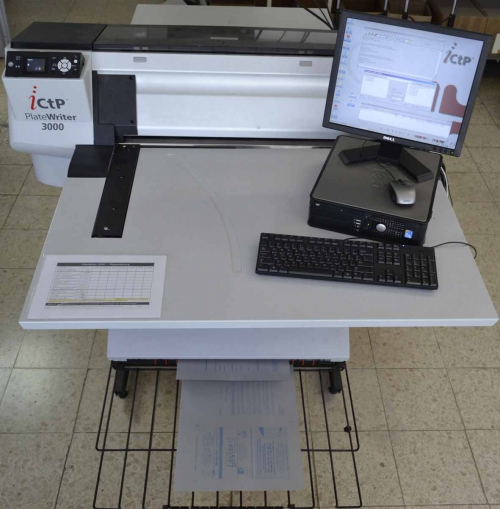 iCtP-System Glunz&Jensen PlateWriter 3000