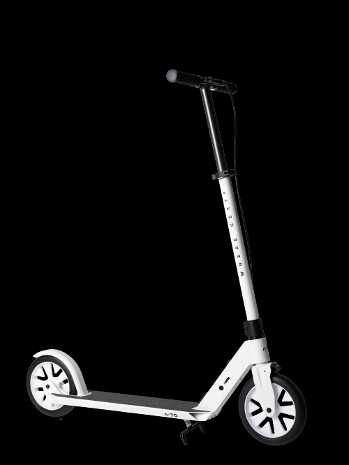 Kickscooter A-To Ultimo weiss, bronze, schwarz