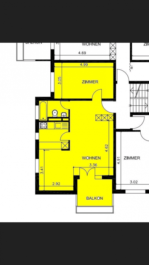 Charmante Wohnung mit Gartensitzplatz verfügbar ab 1.4.19