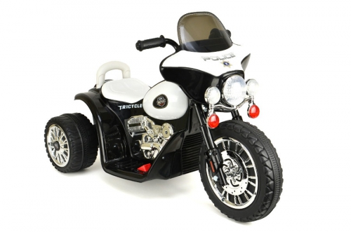 44ET3704-Schwarz Elektro Kindermotorrad - 